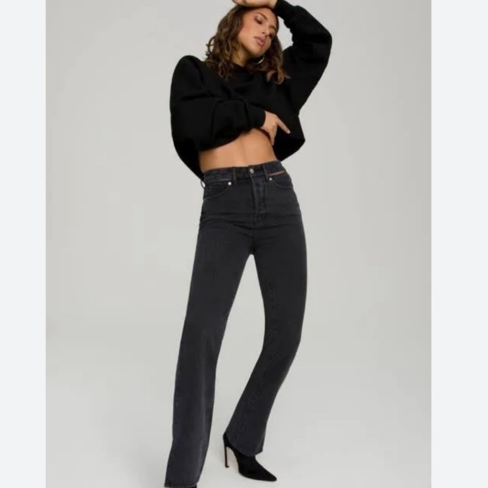 Good American cutout jeans